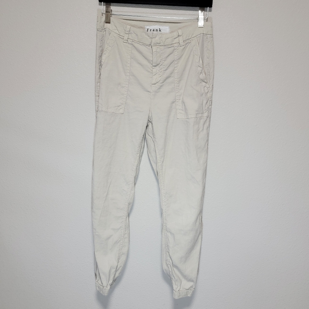 Frank & Eileen Jameson Cotton Flax Blend Jogger Pants